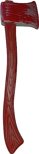 Bloody Red Woodsman Axe Weapon Toy