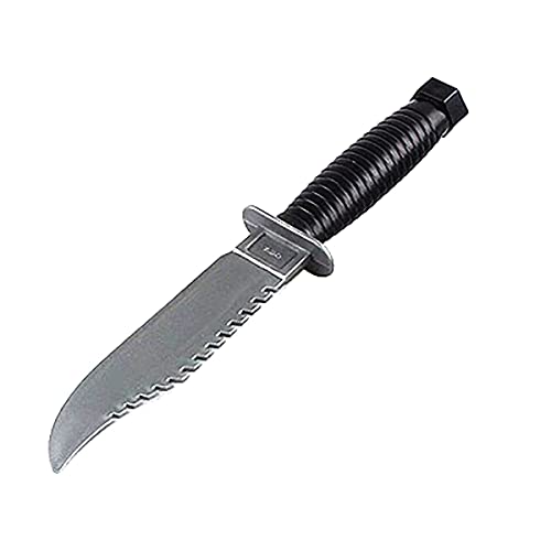 Cooplay 3Pcs Simulated Dagger Military Police Trickery Cosplay Magic Props Stage Performance Adult Toy Dagger Plastic Knife for Halloween Party