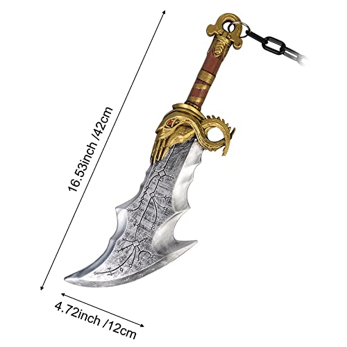 CoserWorld 1:1 Replica PU Foam Hammer, Medieval Leviathan Axes Costume Prop, Halloween Cosplay Weapons (Axe)