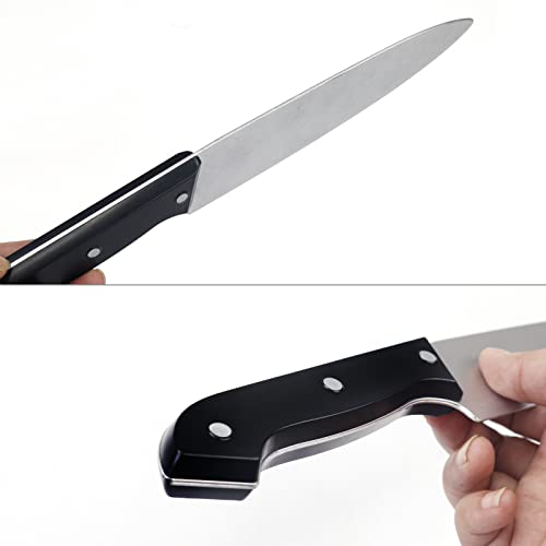 JPXH 2 Pack Classic Prop Fake Knife Halloween Toy Blood Knife