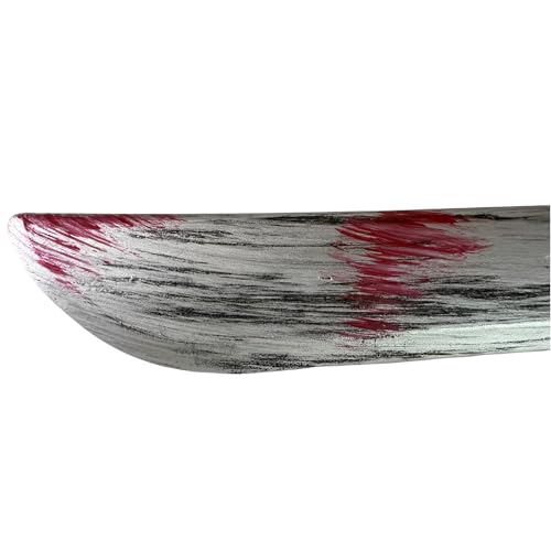 COSTOYFUN Halloween Butcher Knife Props Machete Costumes Role-Playing Horror Realistic Bloody Knife Accessories