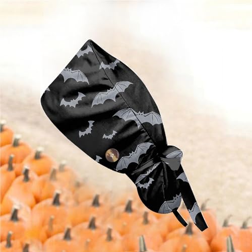 Surgical Scrub Dentist Tools Small Scrub Cap Scrub Caps Pumpkin Hat Working Caps Nurse Caps for Women Small Scrub Cap Scrub Cap Ponytail Nursing Cap Women Halloween Pumpkin Hat Pattern