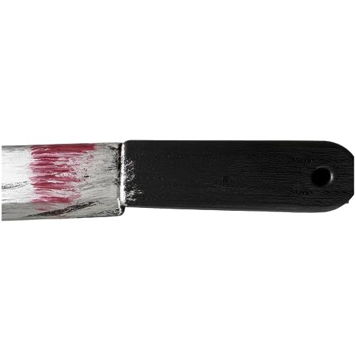 COSTOYFUN Halloween Butcher Knife Props Machete Costumes Role-Playing Horror Realistic Bloody Knife Accessories