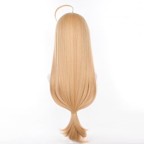 XiongXiongLe Heroes Evolved Susu Cosplay Wig Women Costume Blonde Long Straight Hairs Wigs for Adult Cos Anime Game Party Halloween Christmas(Susu)