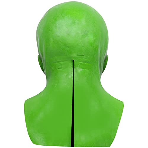 Skull Mask Halloween Halloween Alien Hood Hood Realistic Wrinkled Full Hood Cosplay Costume Props Alien Toys Halloween