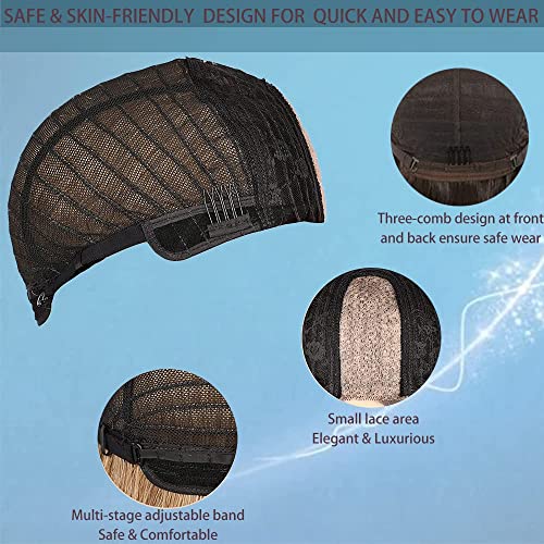 Long Brown Wig for Women 26Inch Wavy Curly Dark Brown Hair Wigs Synthetic Hair Replacement Wig Heat Resistant Hair Wig for Daily Party Use Halloween Costume Wig(26'' Dark Brown)