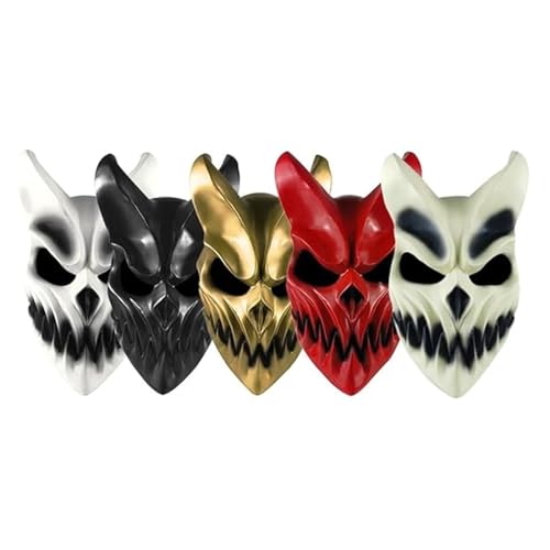 Slaughter to Prevail Mask, Halloween Decorate, Kid of Darkness Mask Latex Mask Slaughter to Prevail Mask (Black)