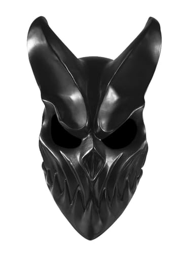 Slaughter to Prevail Mask, Halloween Decorate, Kid of Darkness Mask Latex Mask Slaughter to Prevail Mask (Black)