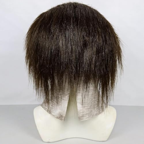 Creepy Human Latex Halloween Costume Mask, Cosplay Party Prop