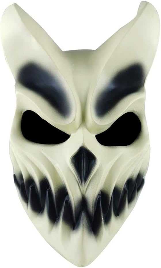 Slaughter to Prevail Mask, Halloween Decorate, Kid of Darkness Mask Latex Mask Slaughter to Prevail Mask (Black)