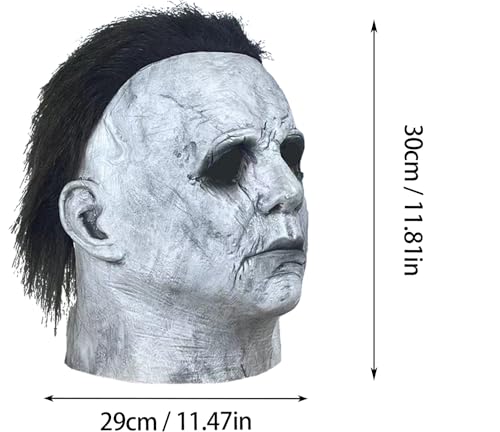 casapre Halloween Horror Cosplay Latex Mask,