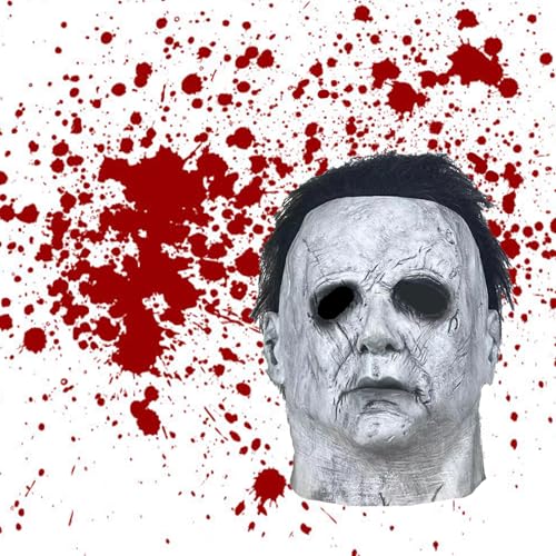 casapre Halloween Horror Cosplay Latex Mask,