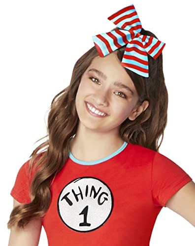 Spirit Halloween Cat in the Hat Kids Thing 1 and Thing 2 Costume | Officially Licensed | Group Costume | Dr. Suess - S