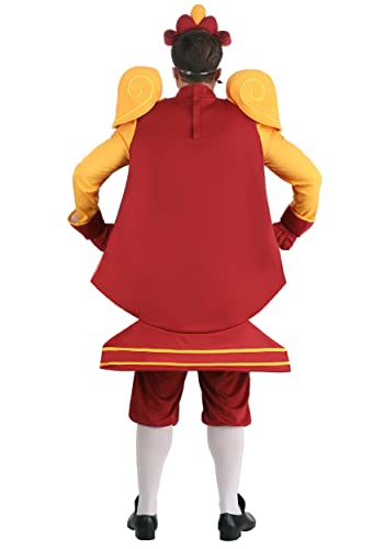 Adult Disney's Beauty and The Beast Cogsworth Authentic Halloween Costume - Perfect for Halloween, Cosplay, and Disney Fans X-Small Brown