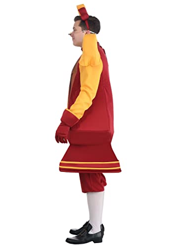 Adult Disney's Beauty and The Beast Cogsworth Authentic Halloween Costume - Perfect for Halloween, Cosplay, and Disney Fans X-Small Brown