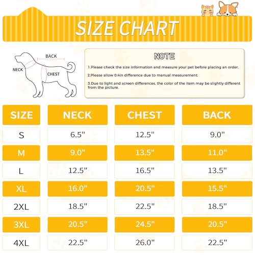 NACOCO Halloween Dog Cat Pumpkin Costume Puppy Clothes Fleece Hoodie Pet Coat for Small to Medium Dogs(4XL)