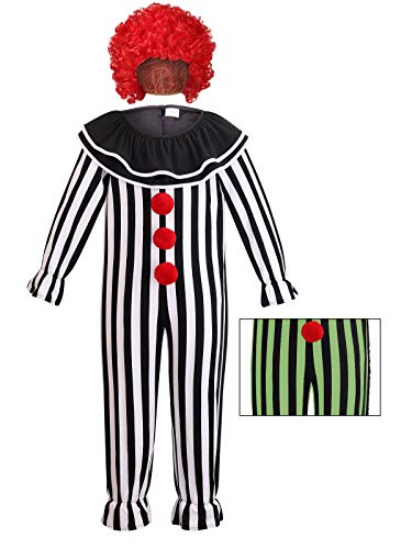yolsun glow clown costume(12-14 Year)