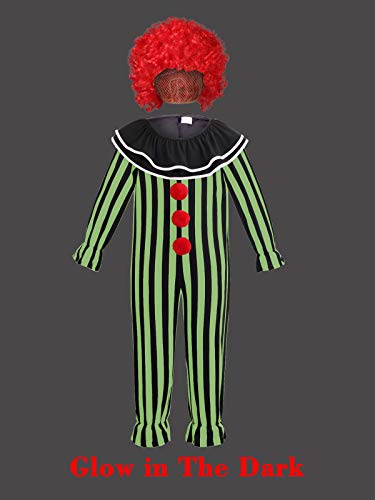 yolsun glow clown costume(12-14 Year)