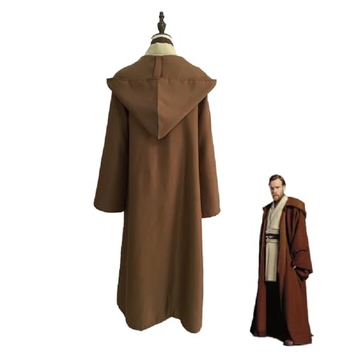Quenny white soldier dark warrior cosplay Halloween costume,Force Awakens Rey Girl Scavenger Rey costume. (Children Coffee, Medium(140/7-8Y))