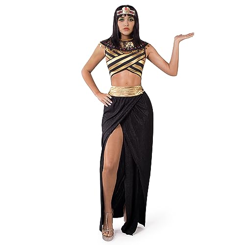 Spooktacular Creations Women Queen Cleopatra Dress Costume Set with cleopatra accessories for Adult Halloween Costume-Small