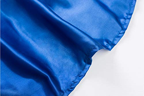 Funna Princess Costume for Toddler Girls Fancy Dress Party with Accessories Blue, 10 Years