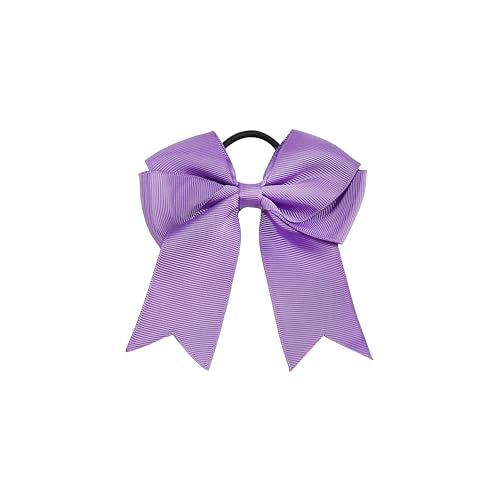 yolsun Cheerleader Costume Outfit for Girls Halloween Cosplay Christmas Gift for Kids (Purple,6-7 Years)