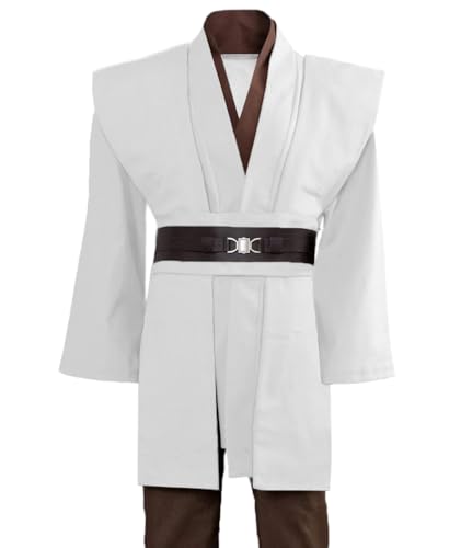 Bichingda Mens Tunic Costume Knight Hooded Robe Tunic Uniform Cosplay Full Set Halloween Costume