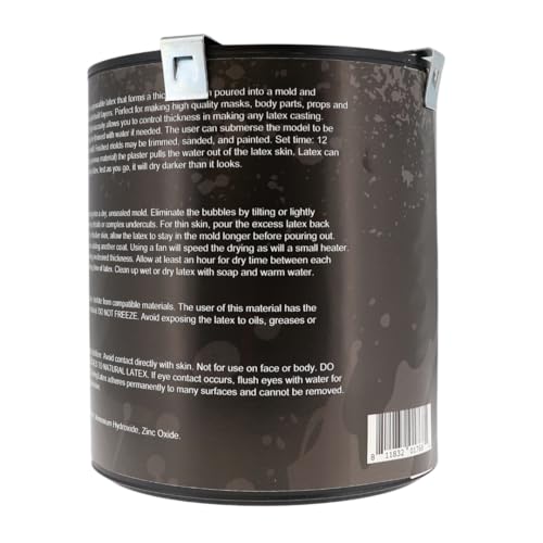 Casting Latex 32 Fl Oz - Premium Latex for Prop Making, Easy Mold Making, Pouring, and Brushing on Coats!