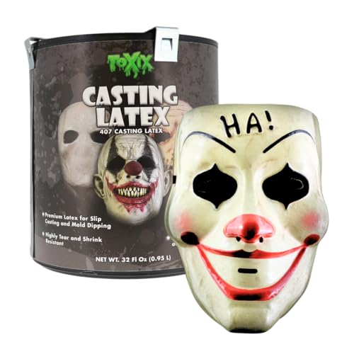 Casting Latex 32 Fl Oz - Premium Latex for Prop Making, Easy Mold Making, Pouring, and Brushing on Coats!