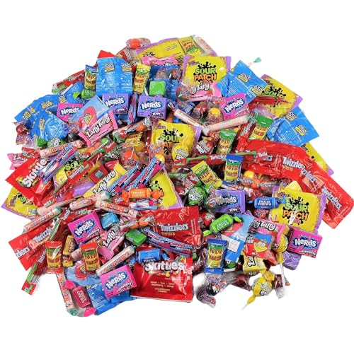 Variety Candy Pack - 2 LB Assorted Party Mix - Individually Wrapped Bulk Candy - Pinata Mix - Deluxe Queen Jax Candy Assortment