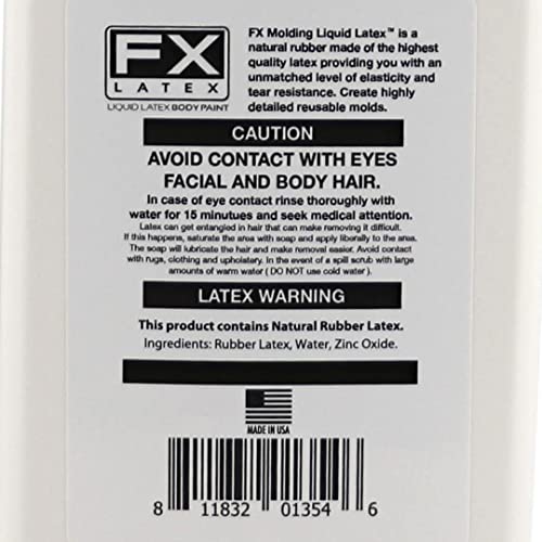 HV-65 Pint of High Viscosity Natural Liquid Latex Mold Making Rubber