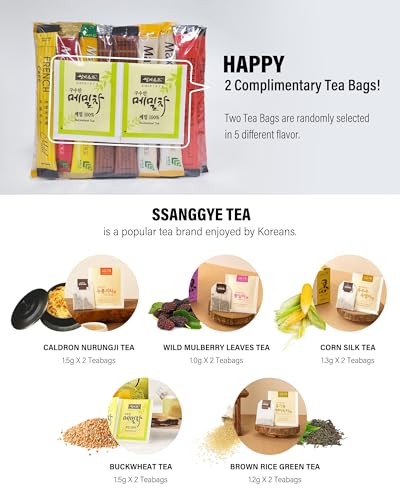 CUTIE MANGO Maxim French Premium Korean Instant Coffee Mix Sampler 6 Flavors Assortment Café Style Camping Party Single Serve Packets 30 Variety Pack (5 Sticks Each) with Complimentary 2 Teabags