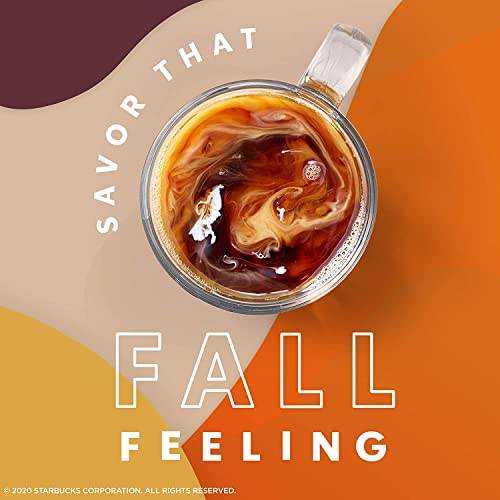 Starbucks Flavored Ground Coffee, Pumpkin Spice Flavored Coffee, Limited Edition Seasonal Ground Coffee, Warm & Balanced Notes, 11-Ounce Bag (Pack of 1)