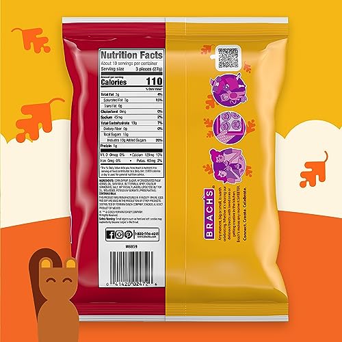 Brach’s Milk Maid Caramels, Individually Wrapped Candy, 10oz Bag