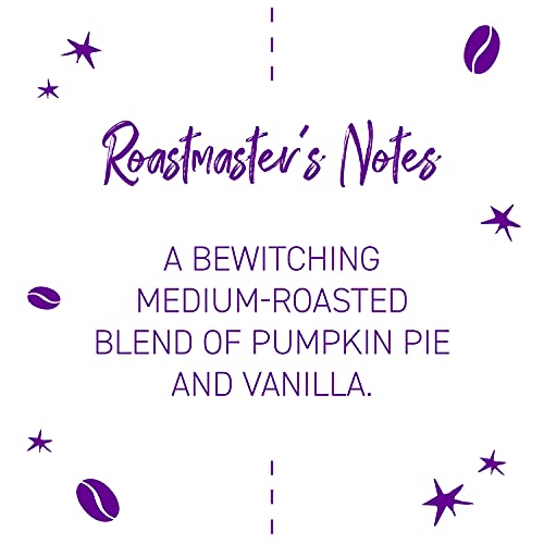 Joffrey's Coffee - Disney Not-So-Scary Pumpkin Brew, Disney Specialty Coffee Collection, Artisan Medium Roast Coffee, Arabica Coffee Beans, Pumpkin Pie & Vanilla Flavored, Drip Brew (Ground, 11 oz)