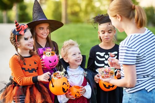 Fruidles Halloween Lollipop Suckers Candy, Spooky Candies, Great for Halloween Goody Bag Fillers, Individually Wrapped (24-Pack)