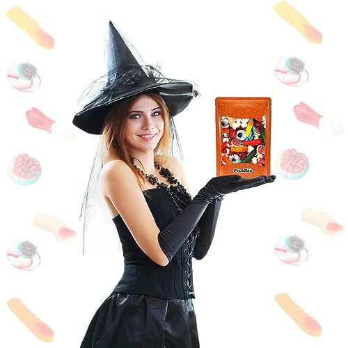 Fruidles Halloween Missing Body Parts Gummies, Fun And Festive Holiday Snacking (Half-Pound Bag)
