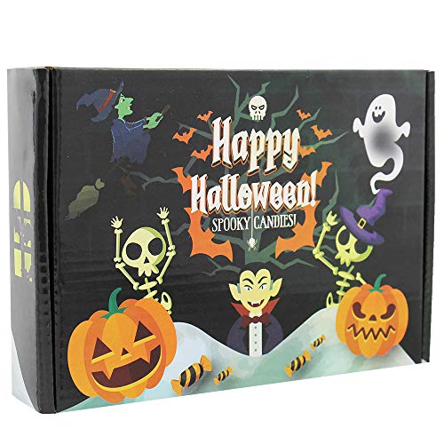 Fruidles Halloween Lollipop Suckers Candy, Spooky Candies, Great for Halloween Goody Bag Fillers, Individually Wrapped (24-Pack)