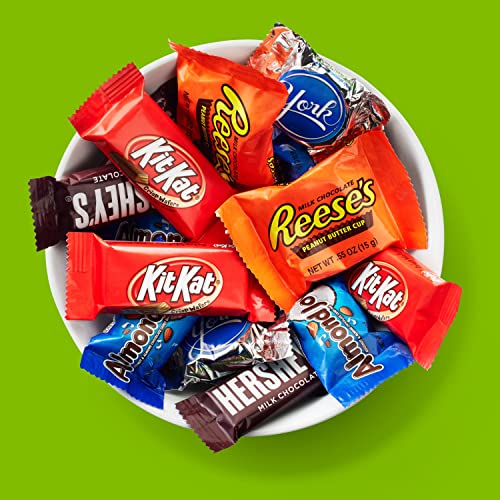 Hershey Assorted Chocolate Flavored Snack Size, Candy Party Pack, 33.43 oz