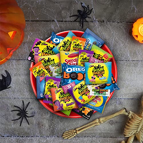 SOUR PATCH KIDS BIG Soft & Chewy Halloween Candy, 10 Packs (1000 Total Pieces)