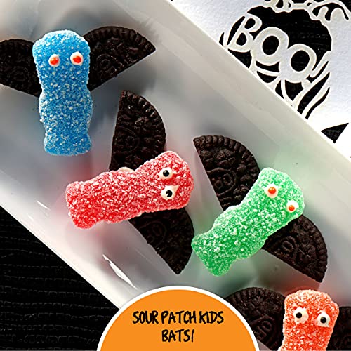 SOUR PATCH KIDS BIG Soft & Chewy Halloween Candy, 10 Packs (1000 Total Pieces)