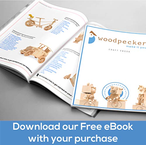 Woodpeckers Large Halloween Coffin Box Unfinished Wood, 18 inch, 1-Pack, for Halloween Crafts, Gift Box, Party Décor, or Pet Casket