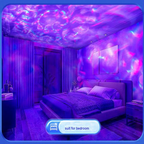 Stage Christmas RGB Remote Waterwave LED Light Night Club Light DJ Light Sky Cloud Effect LED Stage Lighting