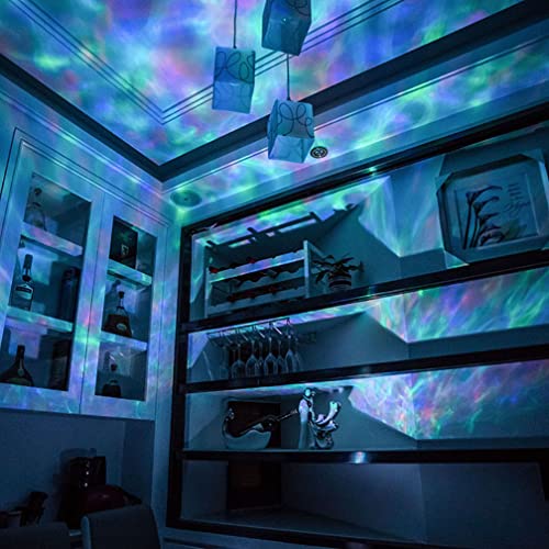 Stage Christmas RGB Remote Waterwave LED Light Night Club Light DJ Light Sky Cloud Effect LED Stage Lighting