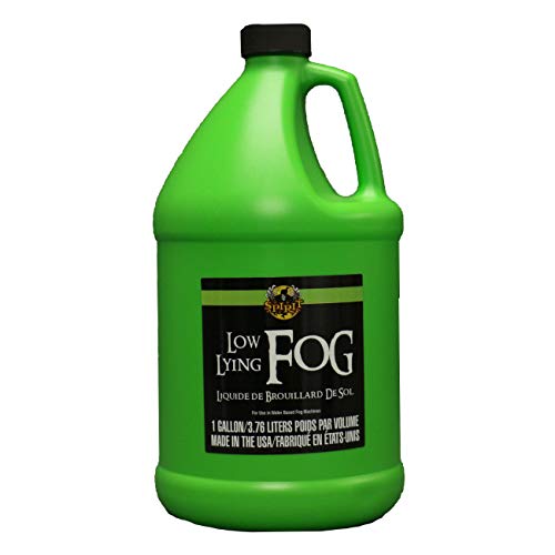 Spirit Halloween Low Lying Fog Machine Fluid | 1 Gallon | Halloween Décor | Horror Décor | Halloween Accessory | Smoke Machine