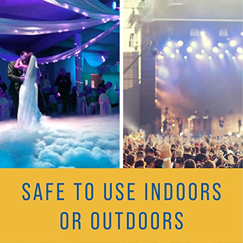 Maplefield High-Density Halloween Fog Machine Fluid - 32 oz - Great for Haunted Houses, Spooky Party Decor, and Outdoor Events - Long-Lasting Water-Based Formula - Compatible with 700+ Watt Machines