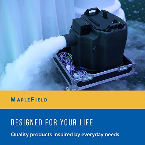 Maplefield High-Density Halloween Fog Machine Fluid - 32 oz - Great for Haunted Houses, Spooky Party Decor, and Outdoor Events - Long-Lasting Water-Based Formula - Compatible with 700+ Watt Machines