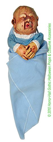 BABY STINKY PUPPET Creepy Realistic Mutant DOLL Halloween Prop Costume Accessory