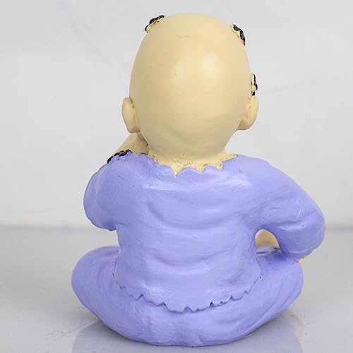 YYPLIAN Ghost Baby Doll Figurines, Halloween Scary Resin Small Statue Creepy Zombie Baby Statue Decor Desk Decor (A)