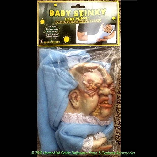 BABY STINKY PUPPET Creepy Realistic Mutant DOLL Halloween Prop Costume Accessory
